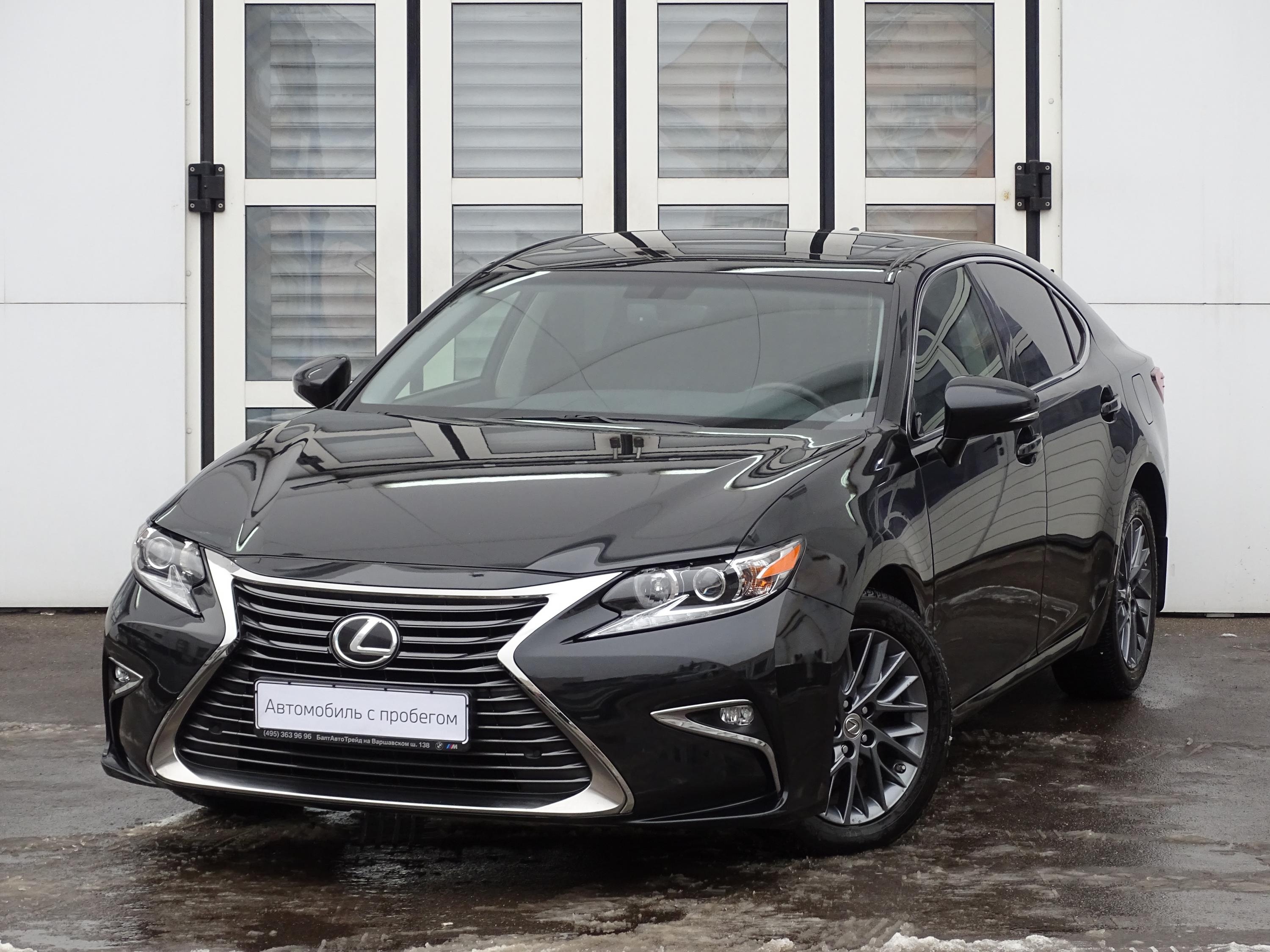 Купить Lexus ES 2017 года с пробегом за 2145000 рублей | VIN -  JTHBJ1GG*02****74, цвет кузова Черный