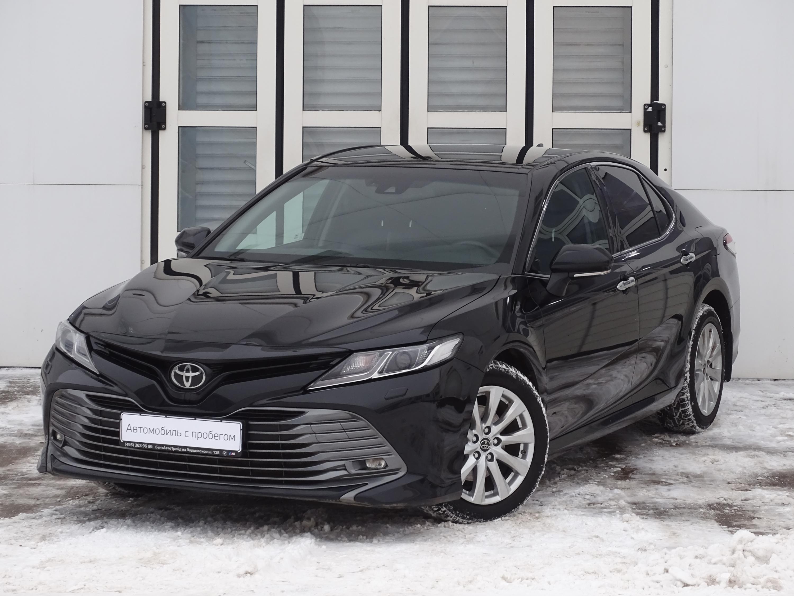 Купить Toyota Camry 2019 года с пробегом за 1990000 рублей | VIN -  XW7BF3HK*0S****81, цвет кузова Черный