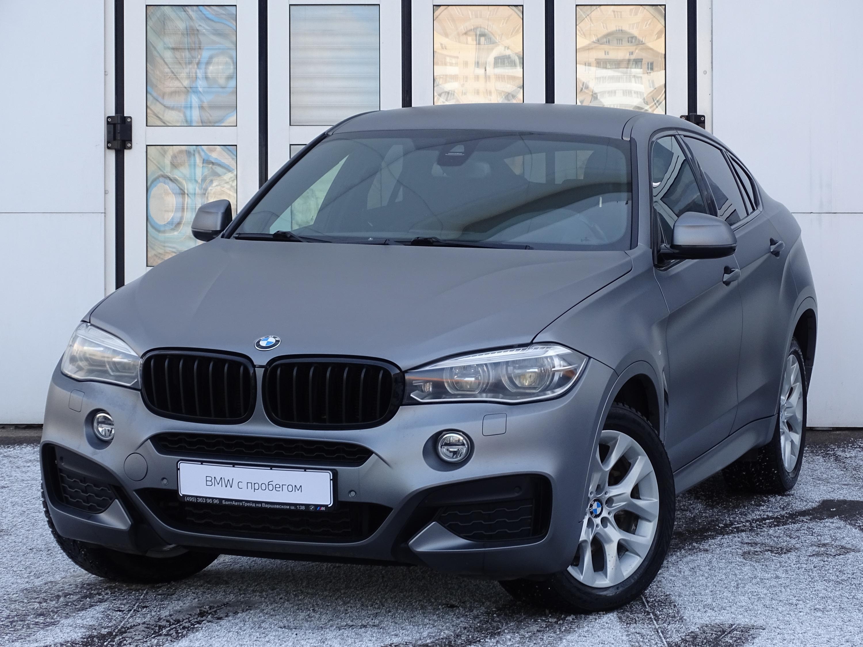 Купить BMW X6 2017 года с пробегом за 3450000 рублей | VIN -  X4XKV294*00****55, цвет кузова Серый