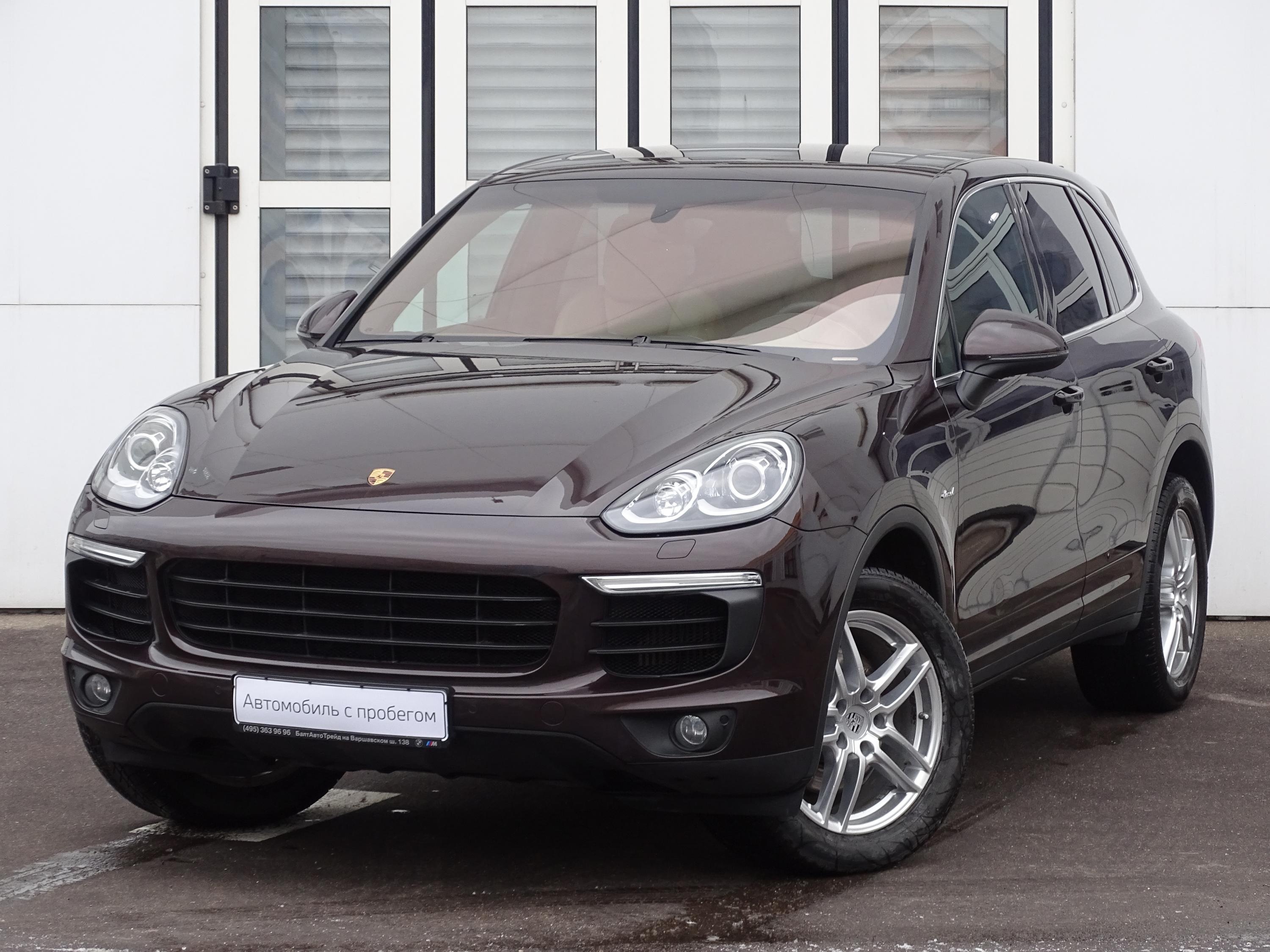 Купить Porsche Cayenne 2015 года с пробегом за 3650000 рублей | VIN -  WP1ZZZ92*FL****00, цвет кузова Коричневый