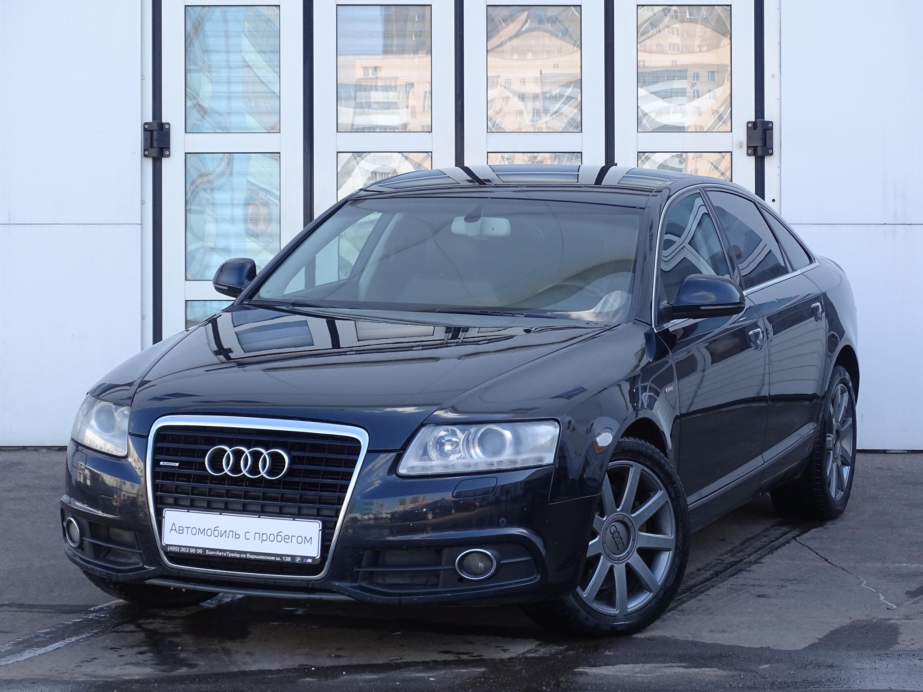 Купить Audi A6 2010 года с пробегом за 695000 рублей | VIN -  XW8ZZZ4F*AG****44, цвет кузова Черный