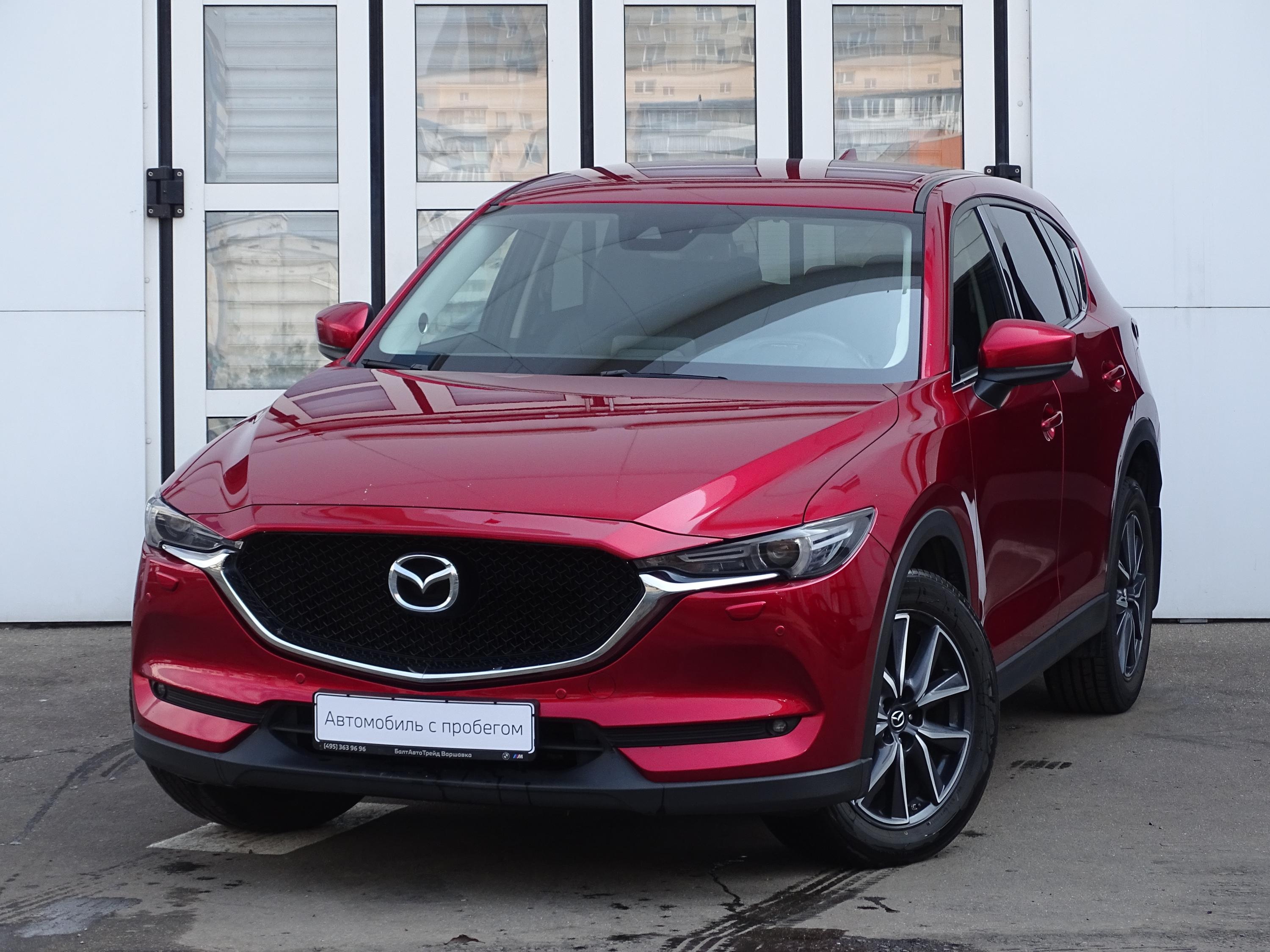 Купить Mazda CX-5 2017 года с пробегом за 2170000 рублей | VIN -  RUMKEEWL*00****25, цвет кузова Красный