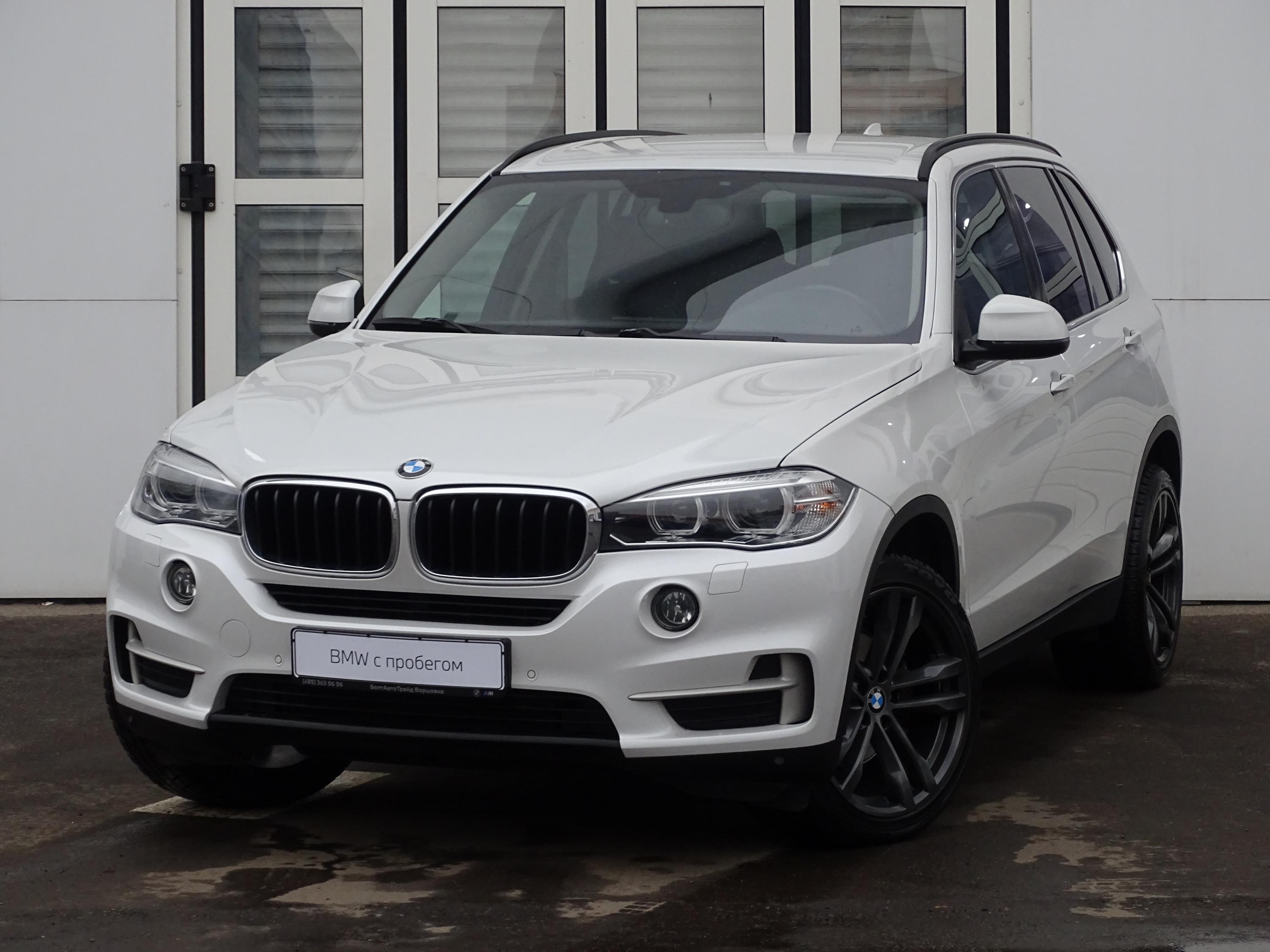 Купить BMW X5 2016 года с пробегом за 2790000 рублей | VIN -  X4XKT294*00****04, цвет кузова Белый Минерал