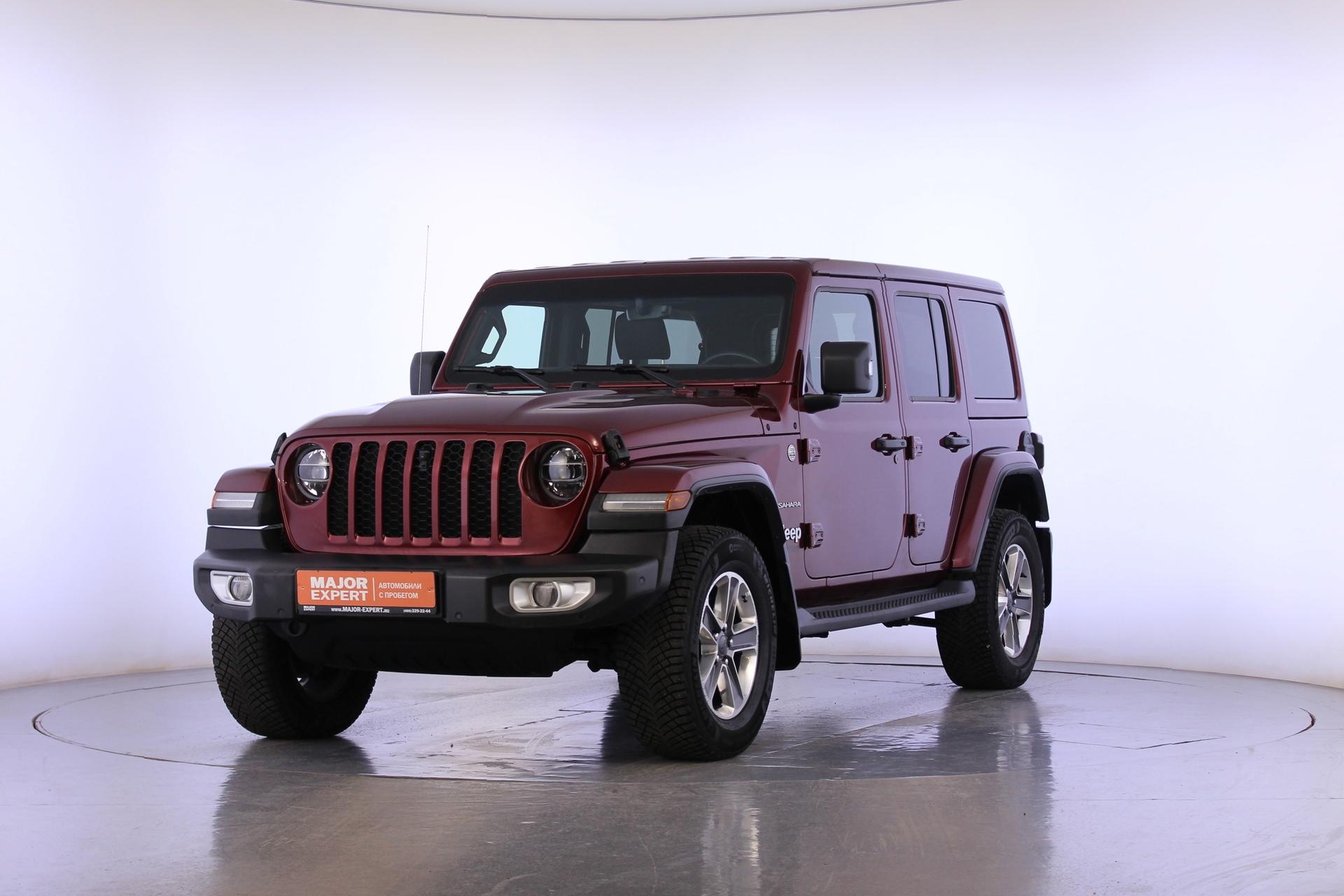 Jeep Wrangler 2020 с пробегом в наличии, цвет Красный | BMW Авто-Авангард