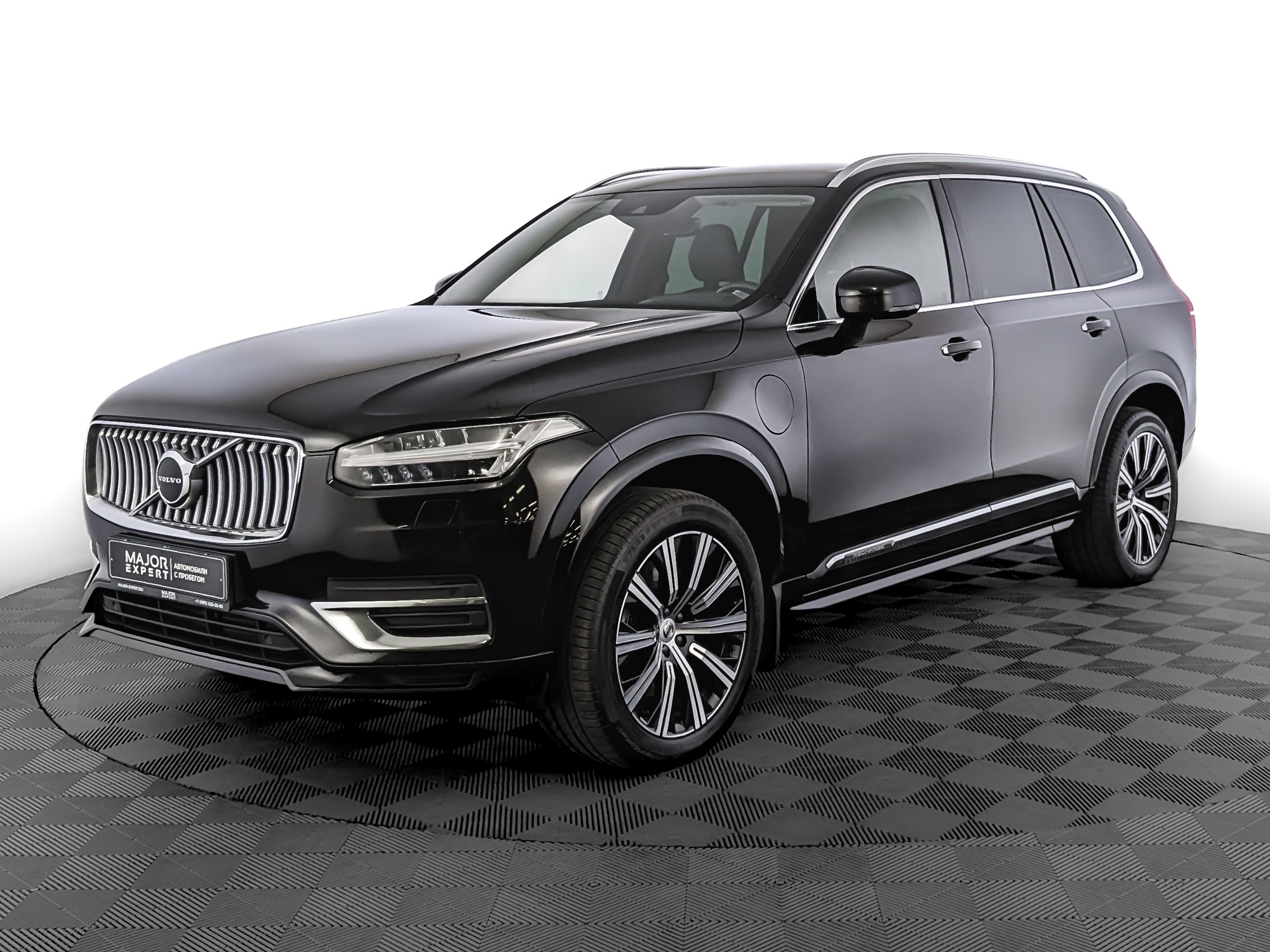 Volvo XC90 2021 с пробегом в наличии, цвет Черный | BMW Авто-Авангард