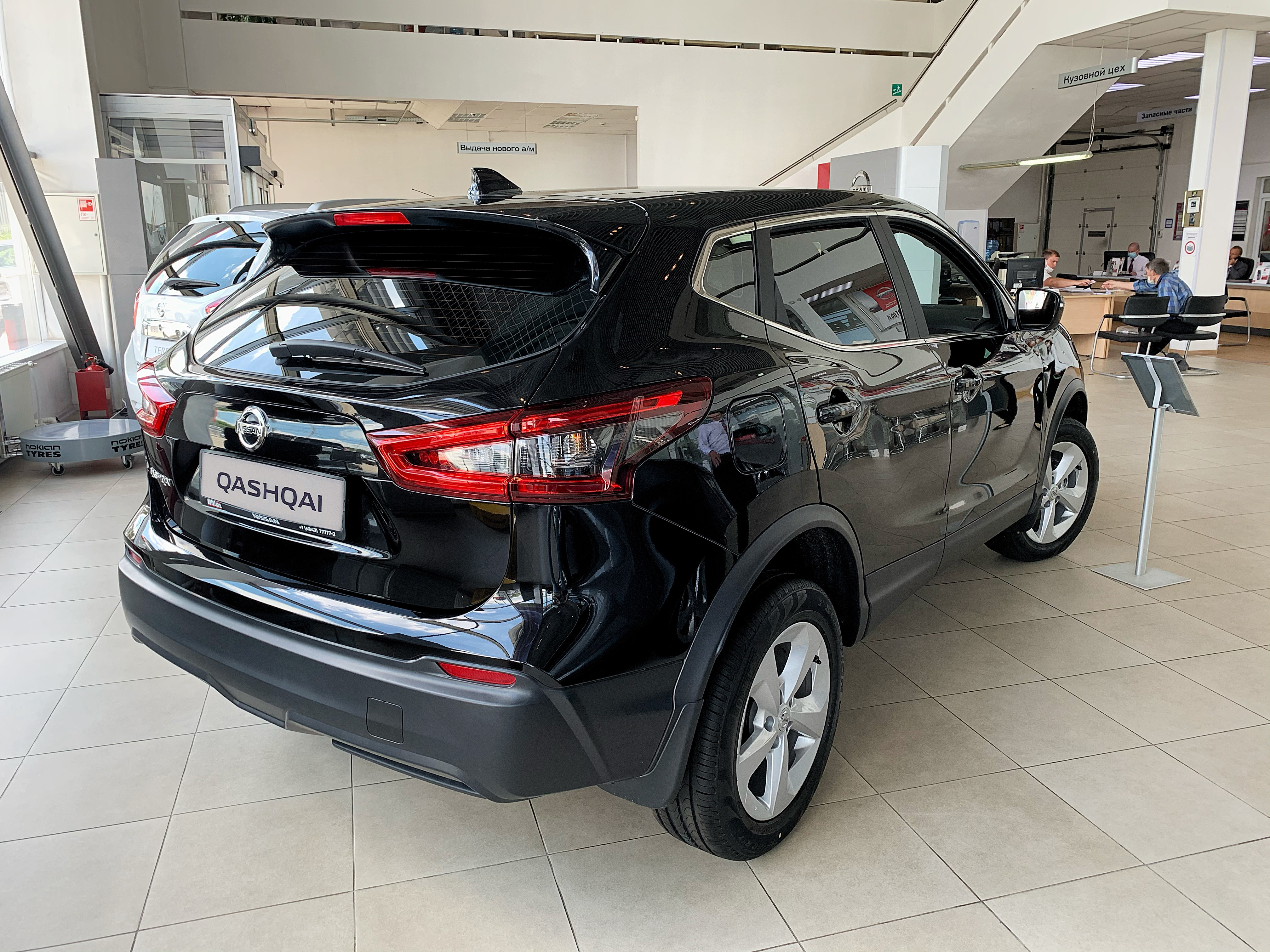 Nissan Qashqai 2020 черный