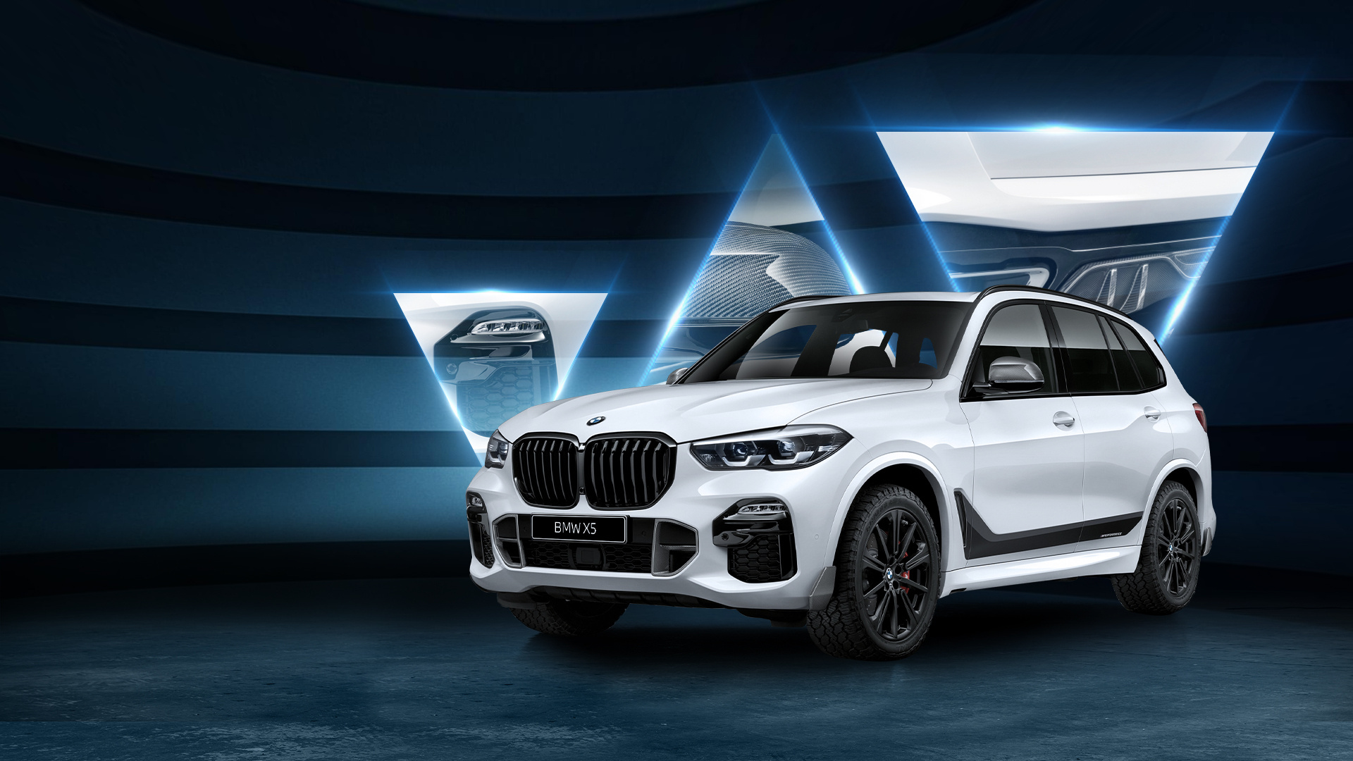 BMW x5 белый с бантом