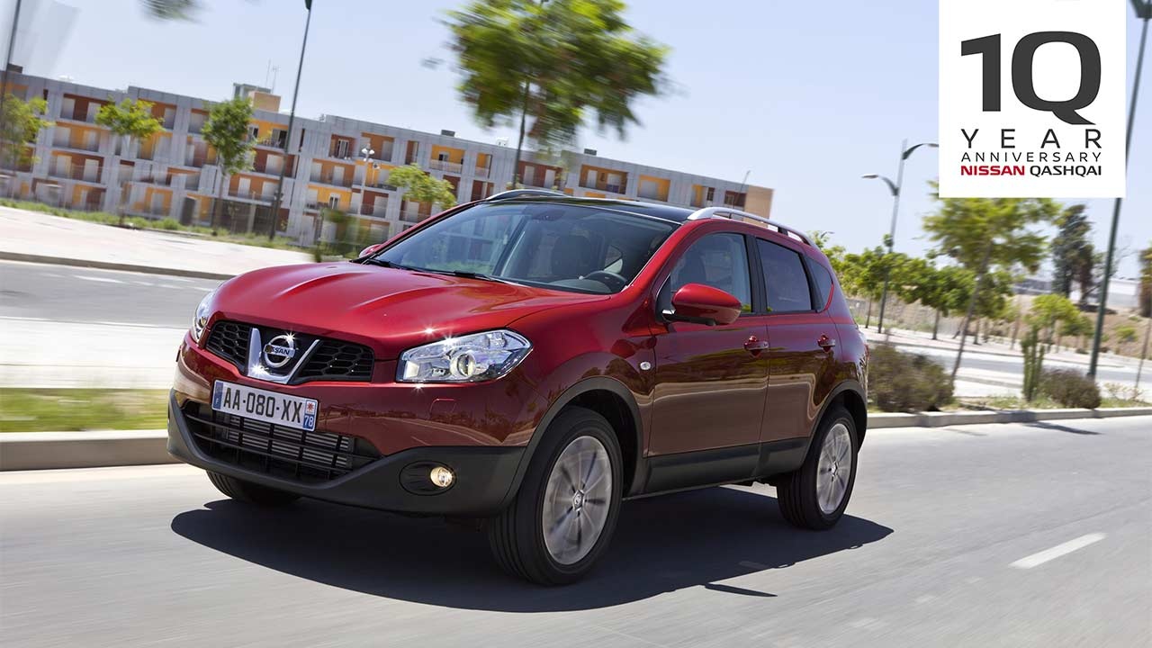 Nissan представил юбилейную версию Qashqai