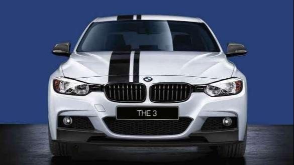 Передний сплиттер, пластик для BMW 3 серии (F30)