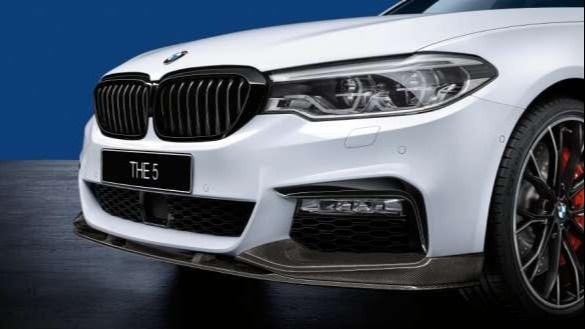 Передний сплиттер, карбон  для  BMW 5 серии (G30)