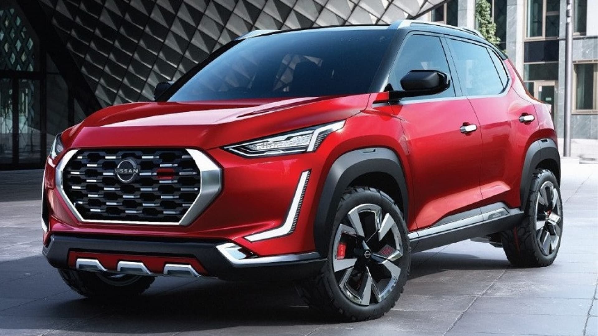 Nissan представила новый компактный кроссовер Magnite