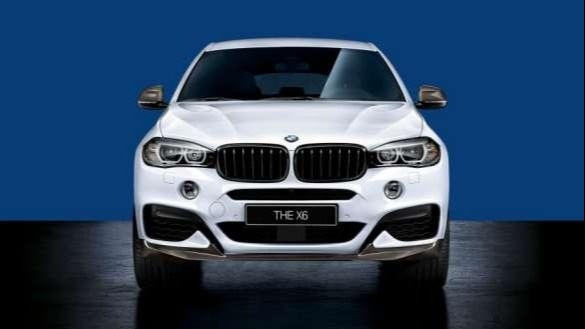 Передний сплиттер, карбон для BMW X6 (F16)