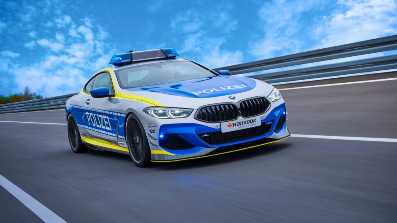 Показана полицейская модификация BMW M850i от ателье AC Schnitzer