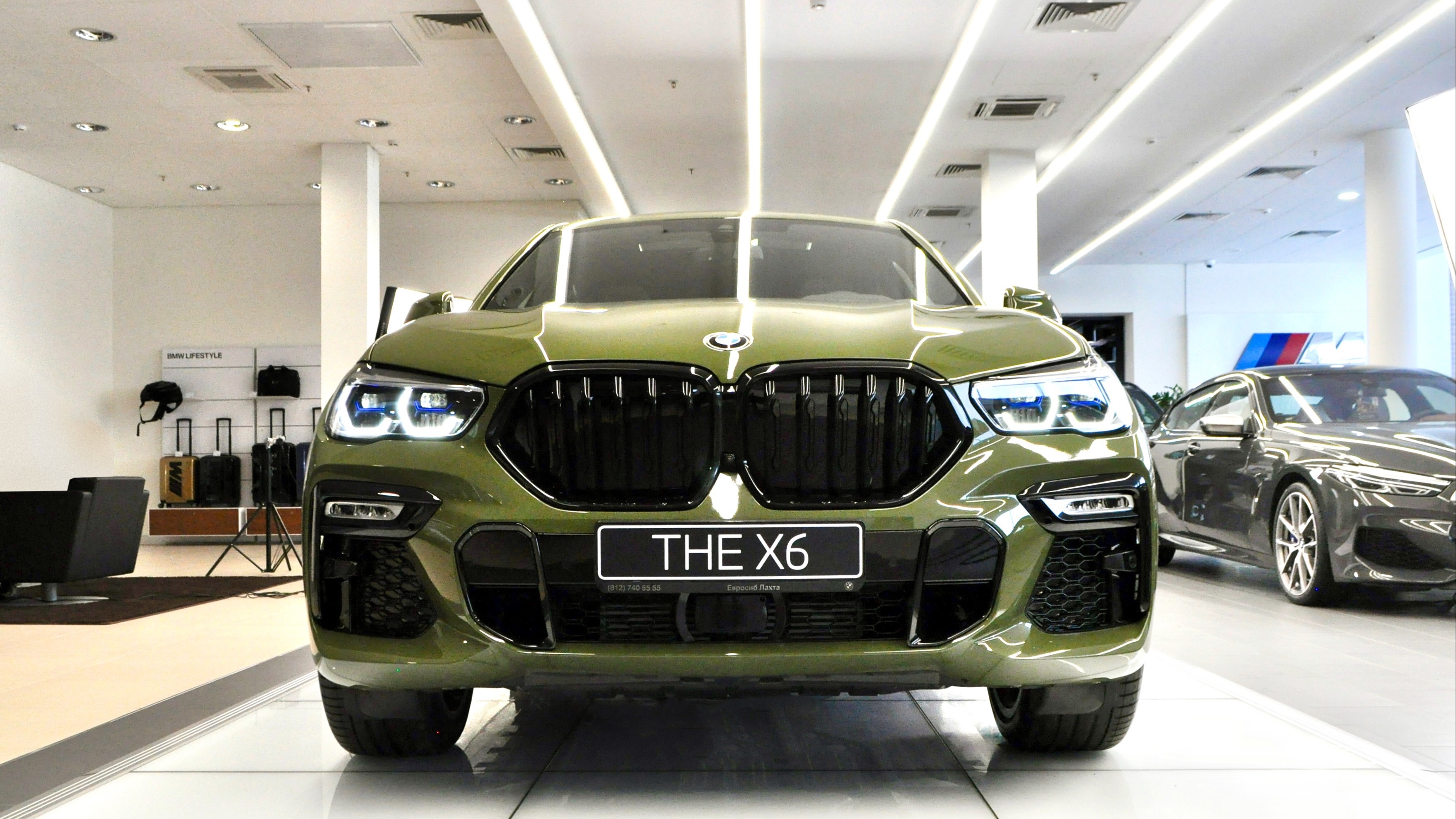 BMW X6 xDrive30d Цвет кузова BMW Individual Urban Green | BMW Евросиб