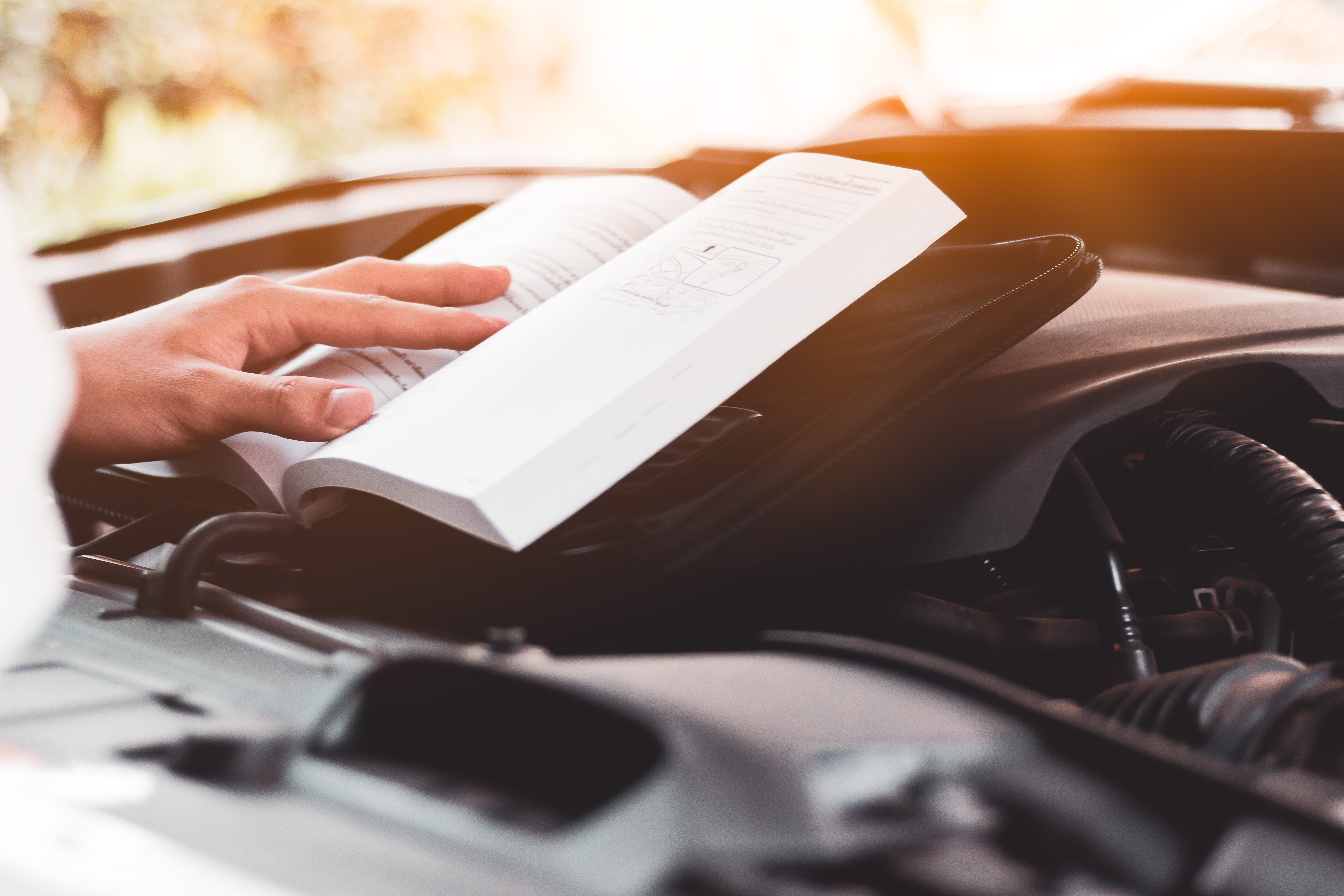 Car reading. Car read. The car reading.