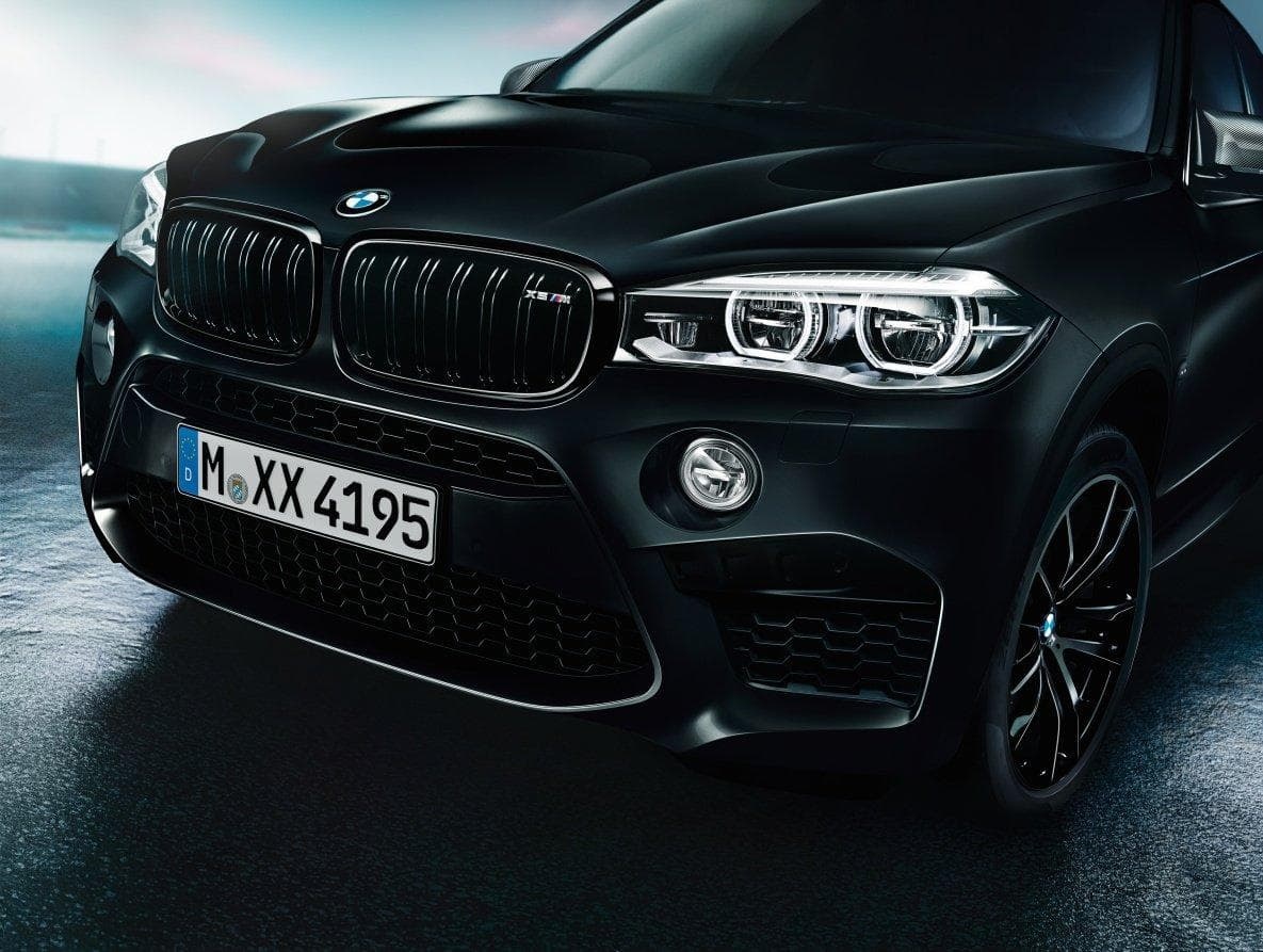 Новые BMW X5 M и BMW X6 M в особой версии The Black Fire Edition