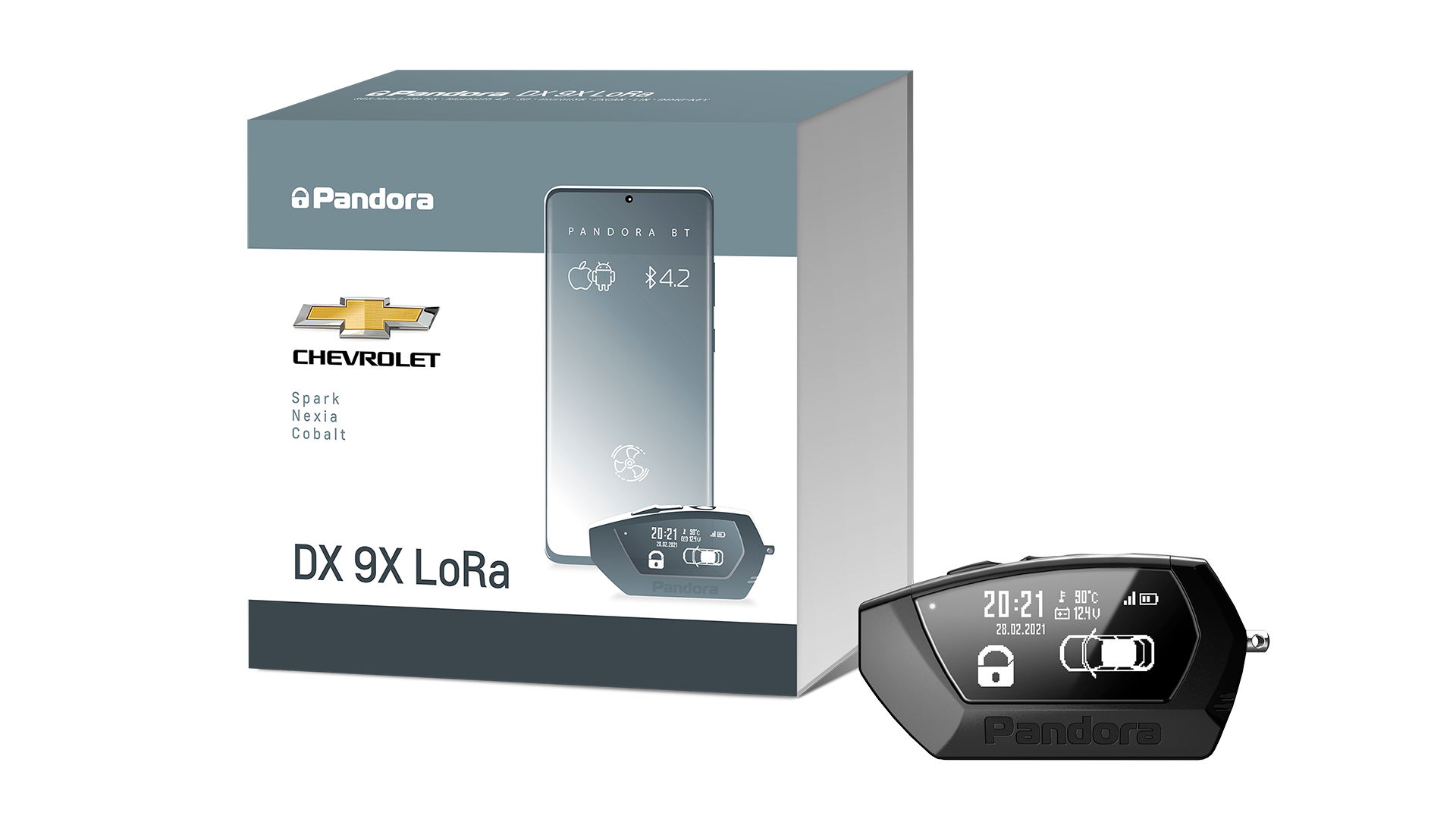 Запись мобильного устройства pandora dx 9x