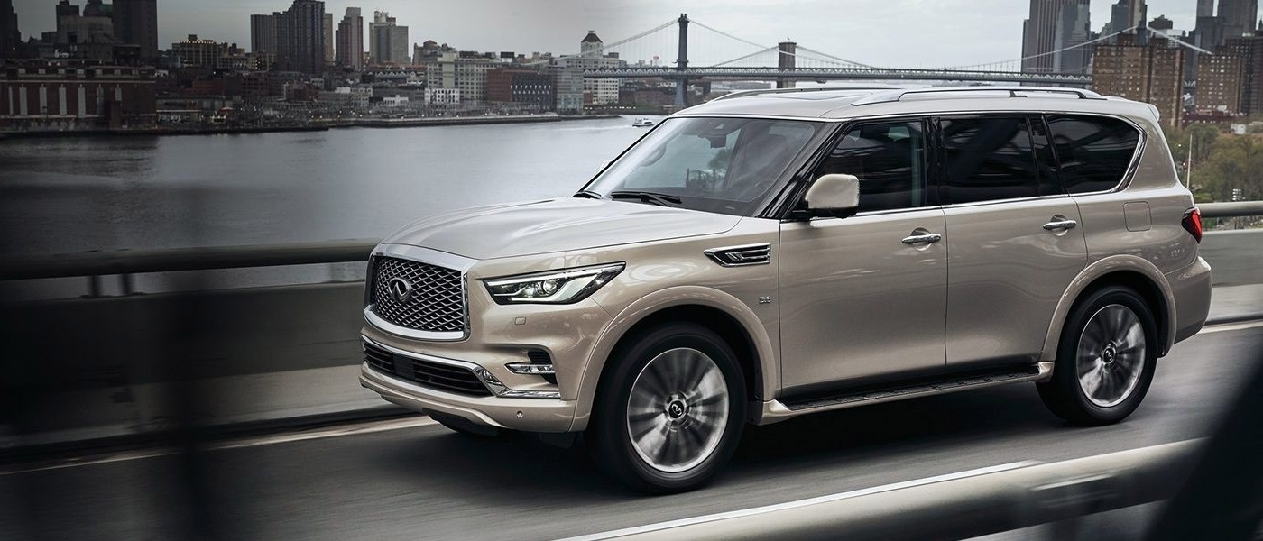 Новый Infiniti QX80 купить по выгодной цене у официального дилера в  Казахстане