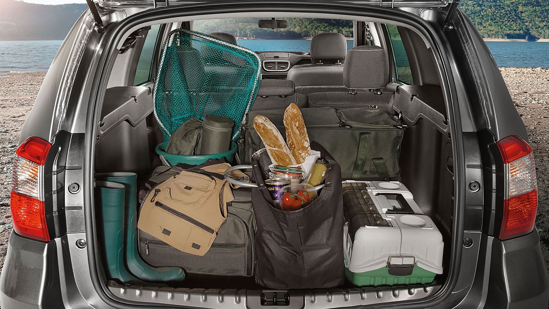 Nissan Terrano, 2015 багажник