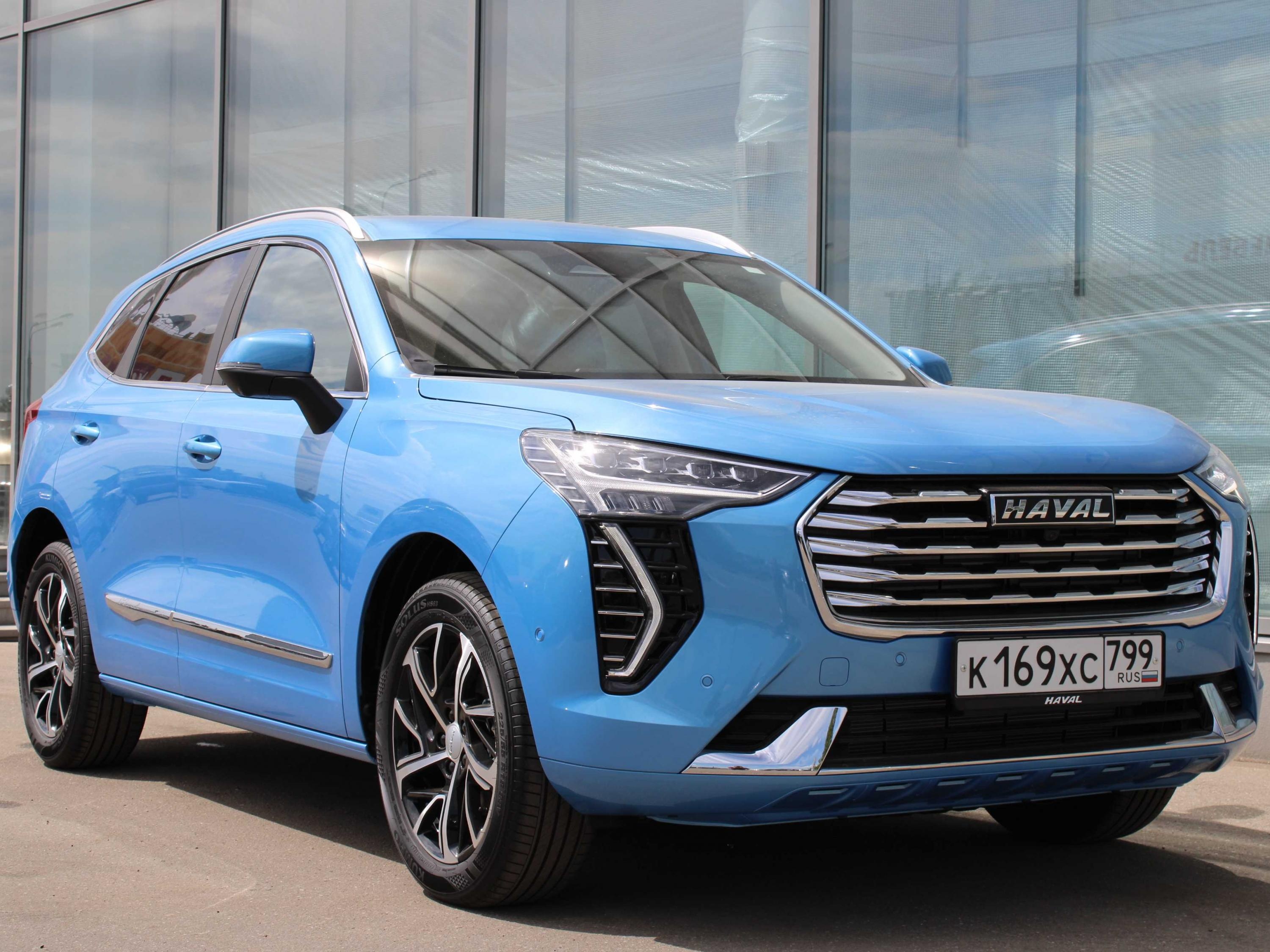 Haval Jolion 2022 голубой