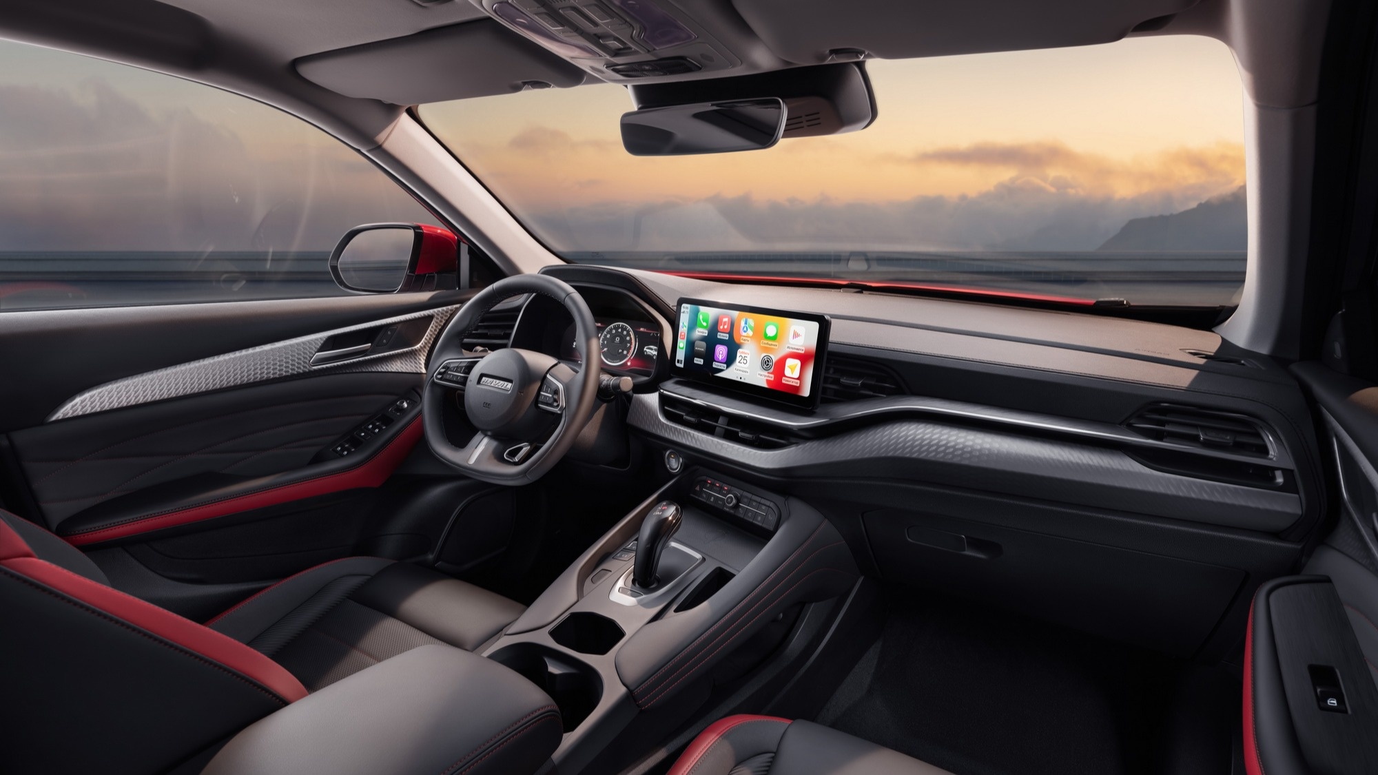 Haval f7 2024 новый интерьер Haval f7 2024 новый интерьер