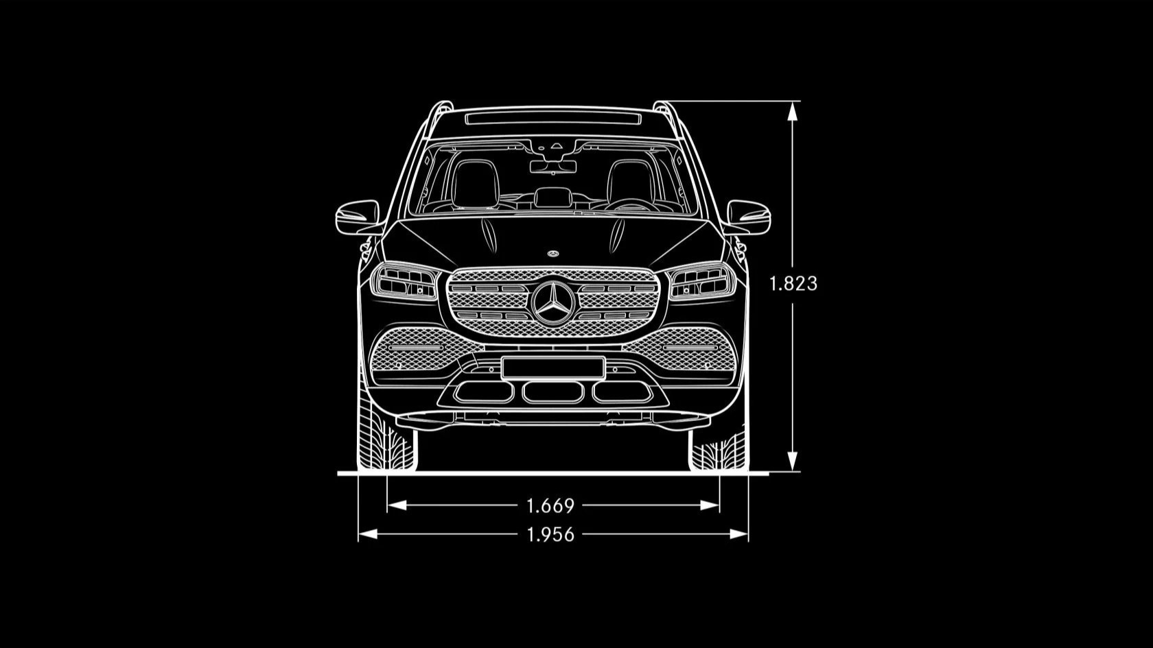 Mercedes-Benz GLS внедорожник: спецификации