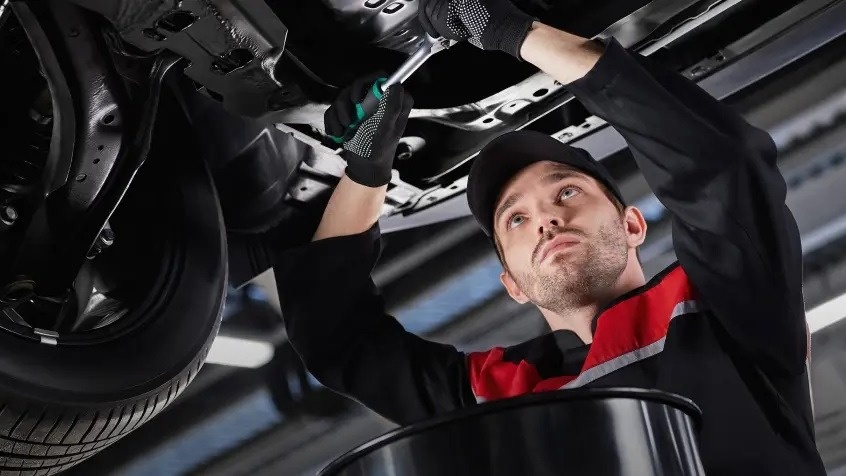 Замена масла Nissan Almera