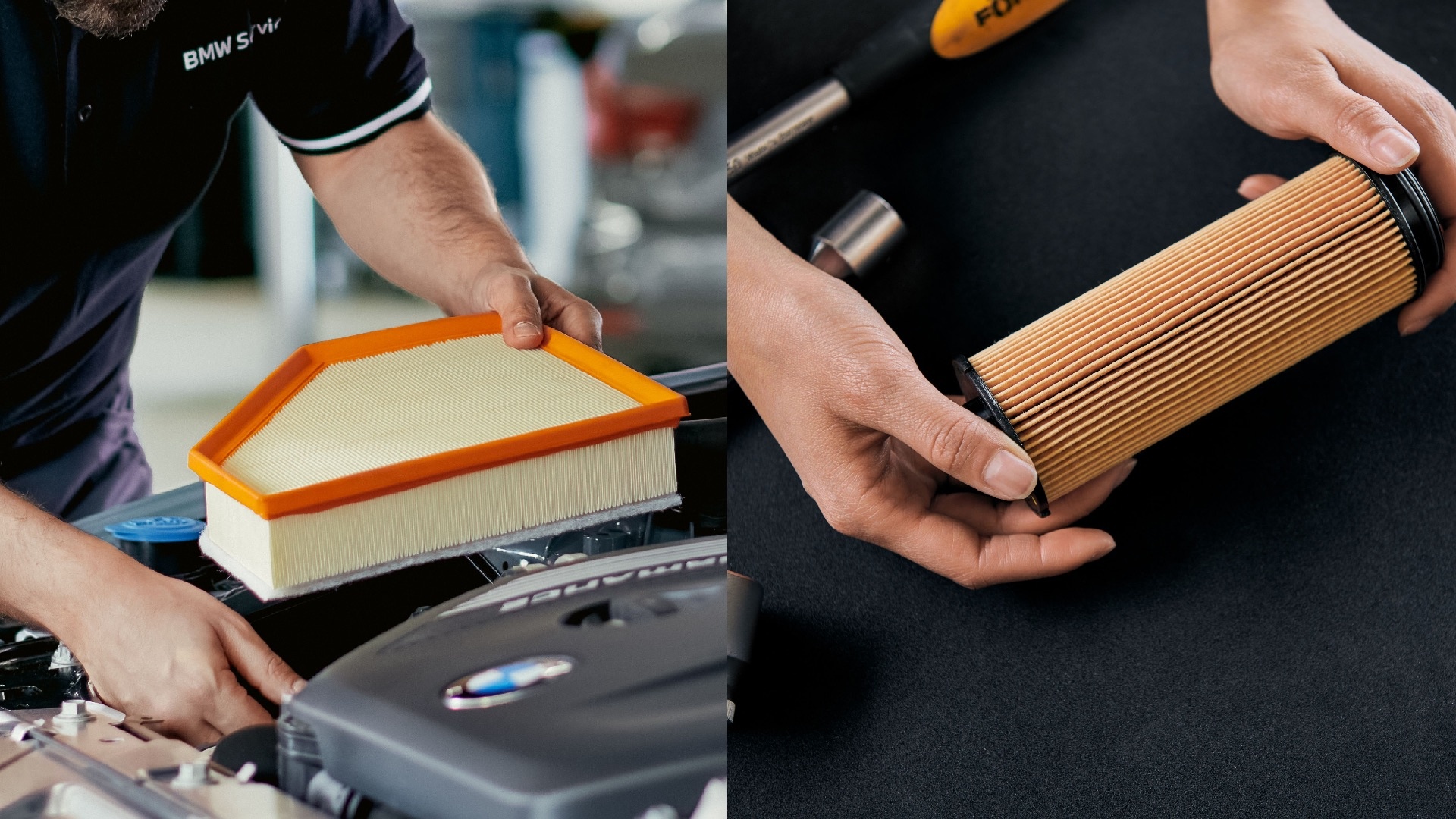 Признаки необходимости замены фильтров BMW