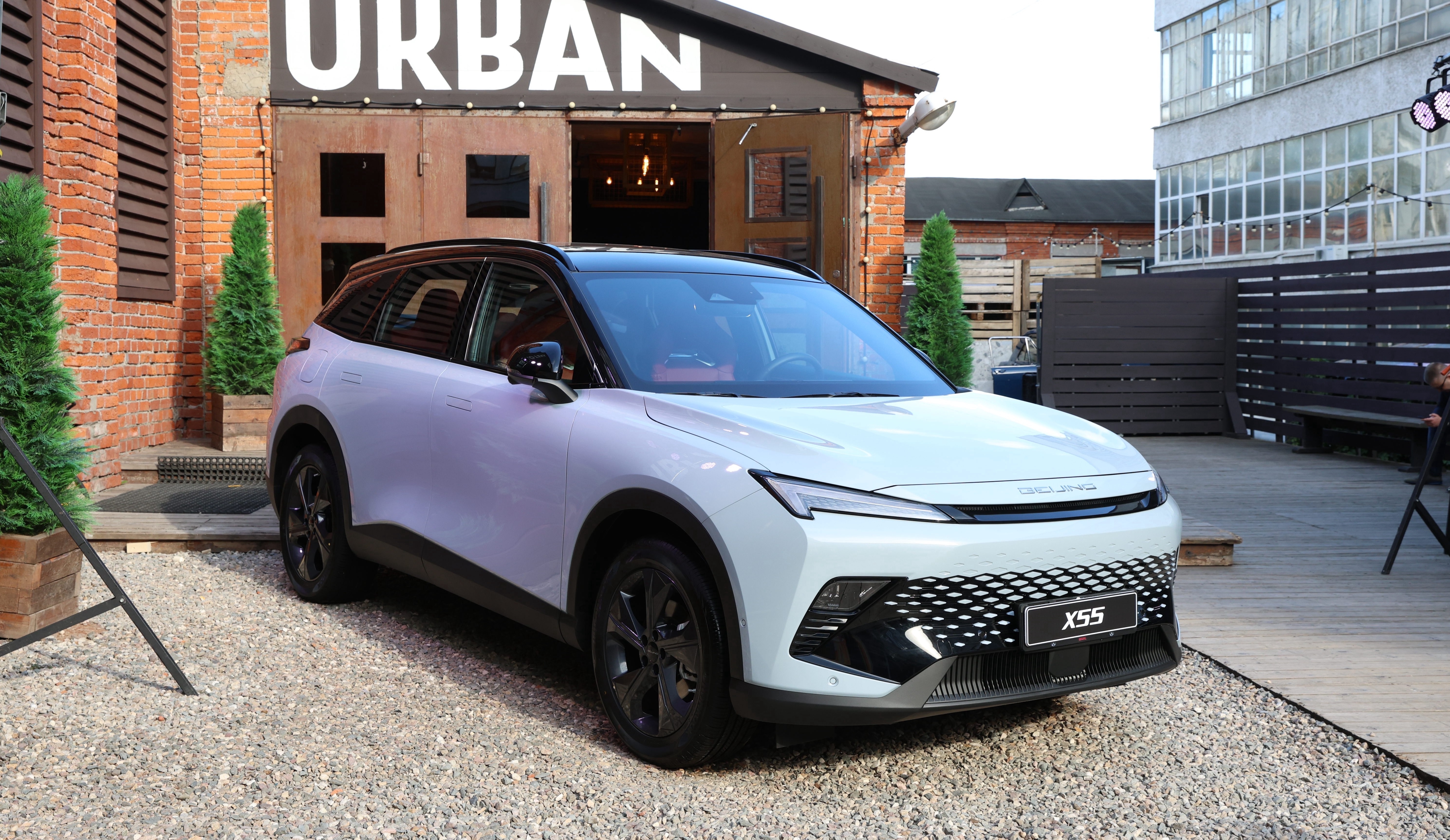 Динамичный кроссовер BAIC X55 дебютировал в России - Фото 1