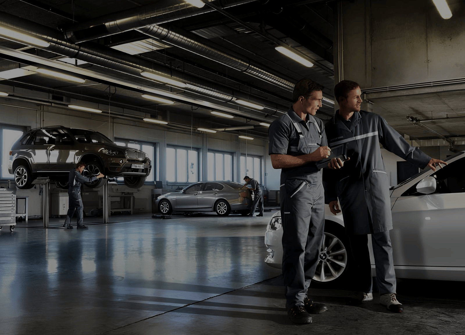 замена салонного фильтра BMW