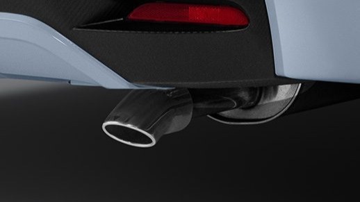 Отделка выхлопной трубы альмера