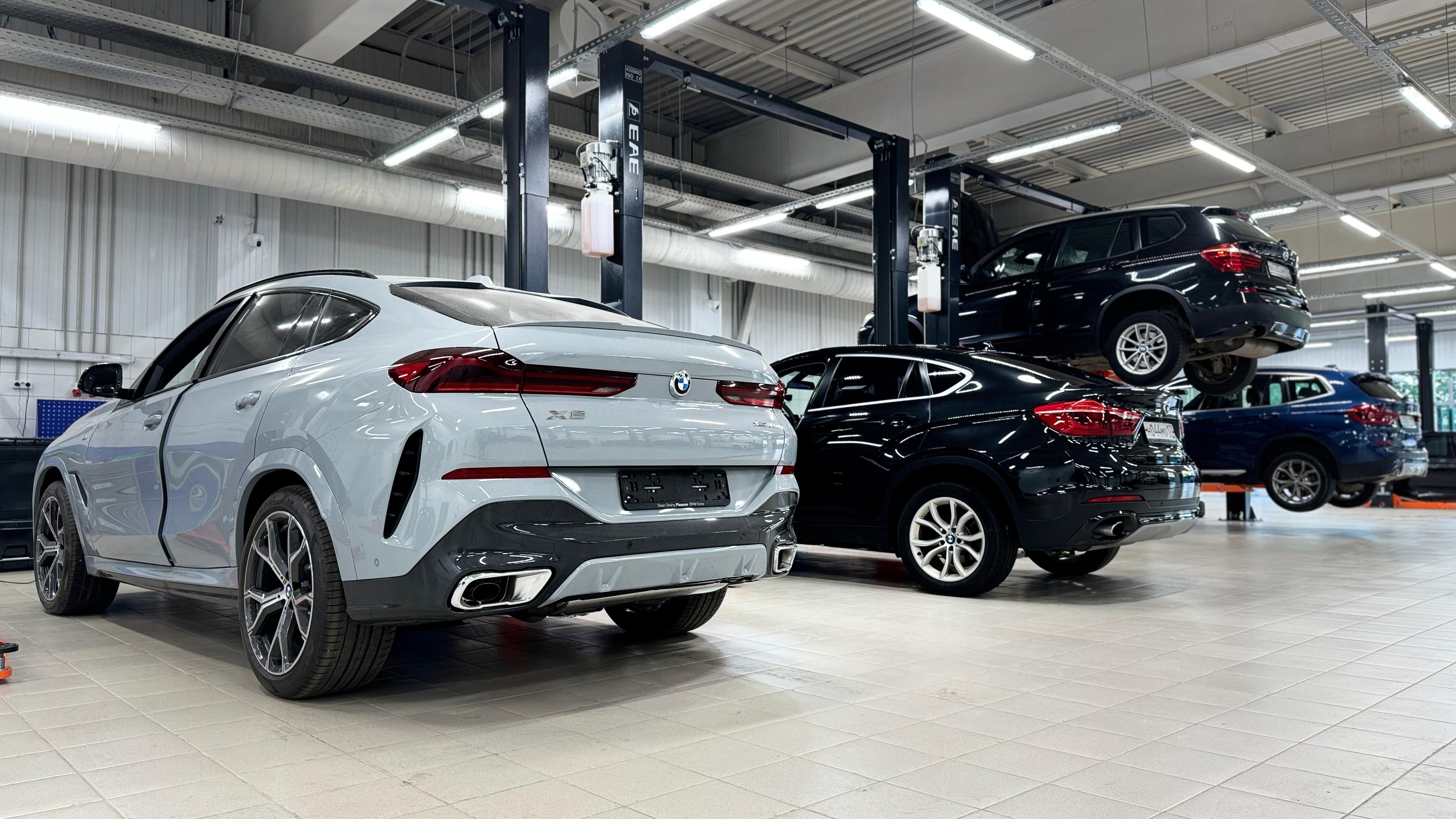 диагностика рулевого управления БМВ