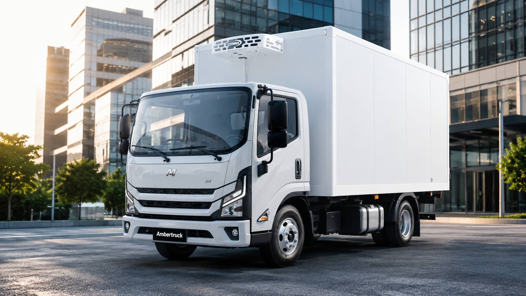 AMBERTRUCK JM 35 с рефрижераторной